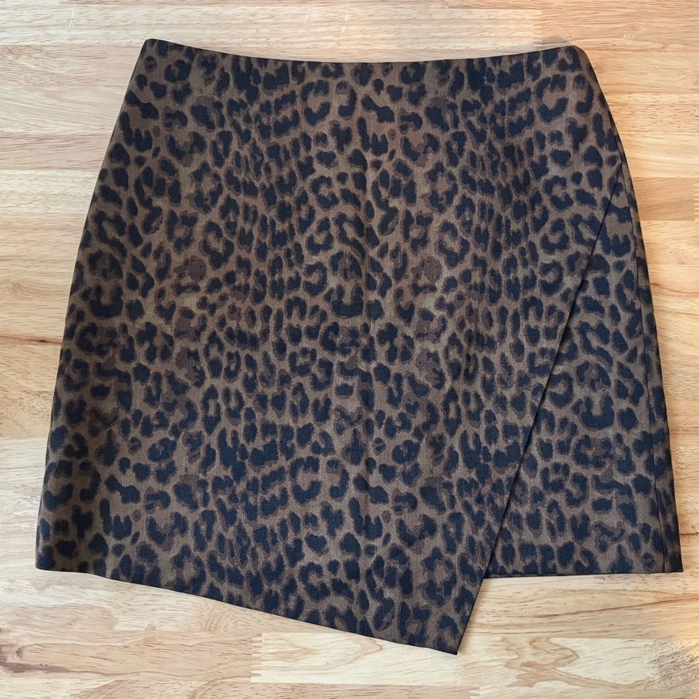 Leopard Print Women's Skirt